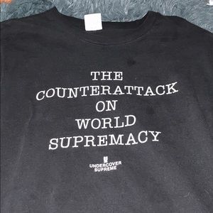 supreme x undercover x public enemy long sleeve